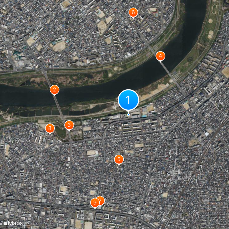 常翔学園中学校・高等学校 Map