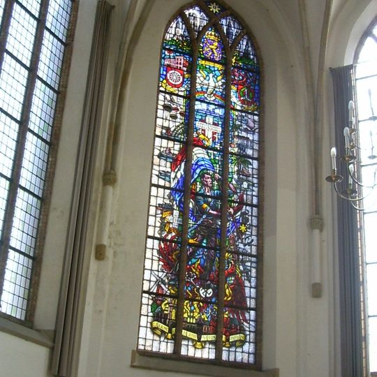 Memorial window, Liberation 1940-1945