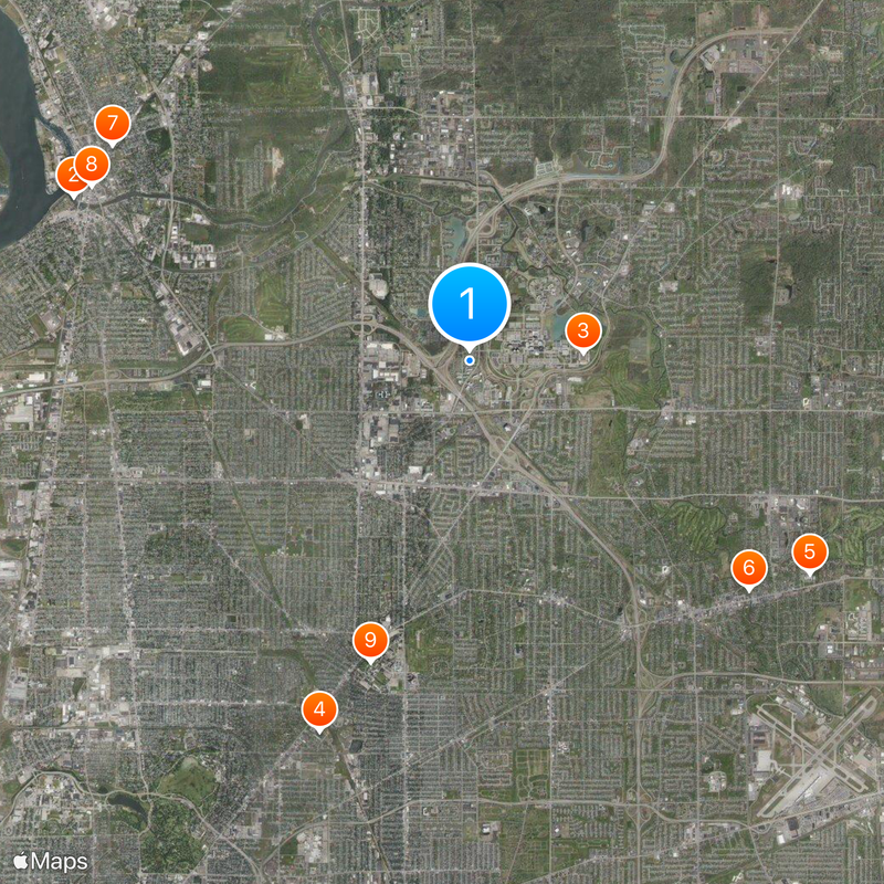Center for Inquiry Map