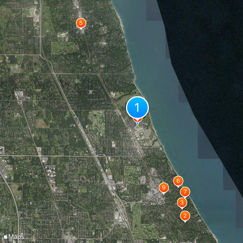 Fort Sheridan Map