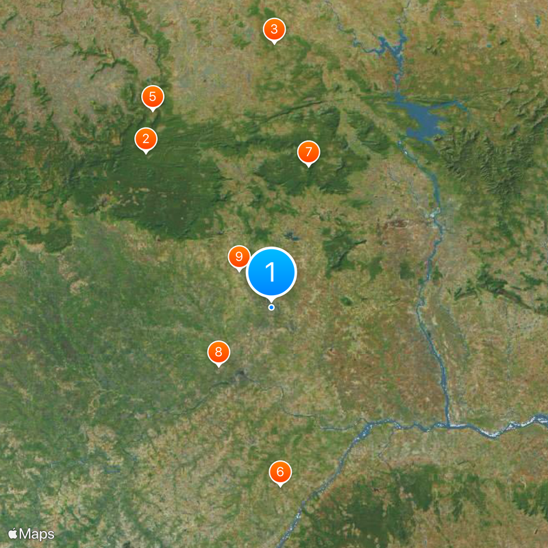 Bilaspur Carte