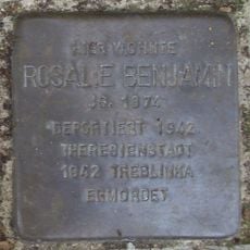 Stolperstein dedicated to Rosalie Benjamin
