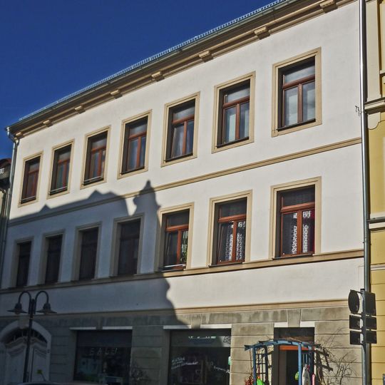 Ehemalige Kommandantur der Radeberger Garnison und Hinterhaus Hauptstraße 10