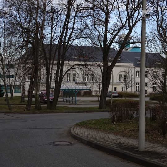 Laborgebäude der Kläranlage Heinersdorf Heinersdorfer Straße 42