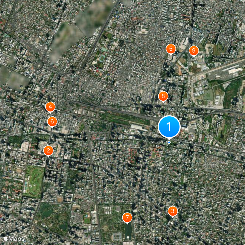 Thai Rak Thai Party Map