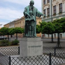 Statue of Comenius in Kroměříž