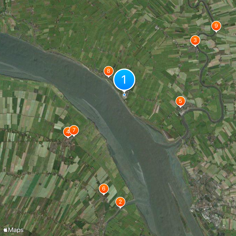 Brokdorf Nuclear Power Plant Map