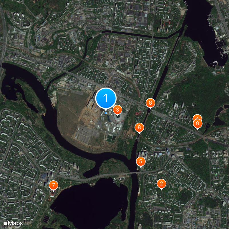 Spartak Map