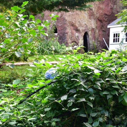 Hermit's Cave In Quarry Face Immediately South West Of Spring Lodge