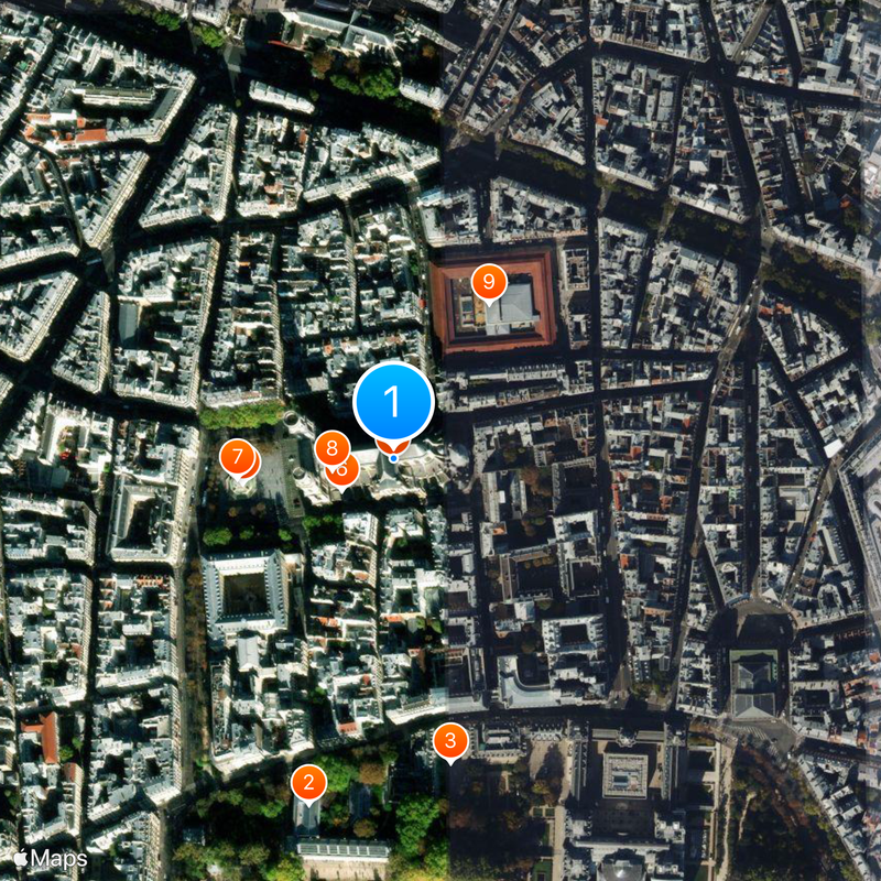 Church of Saint-Sulpice Map