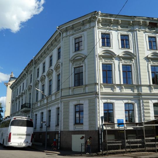 Stünkel House on Podgornaya Street, 17 in Vyborg
