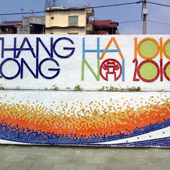 Hanoi Ceramic Mosaic Mural