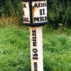 Milepost Leek 4 Miles