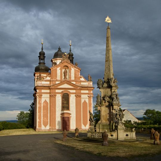 Holy Trinity church in Valeč