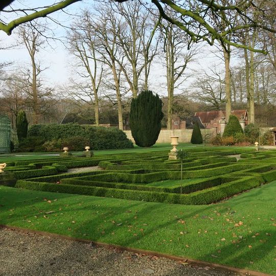 Landgoed Middachten: inrichting lage tuin
