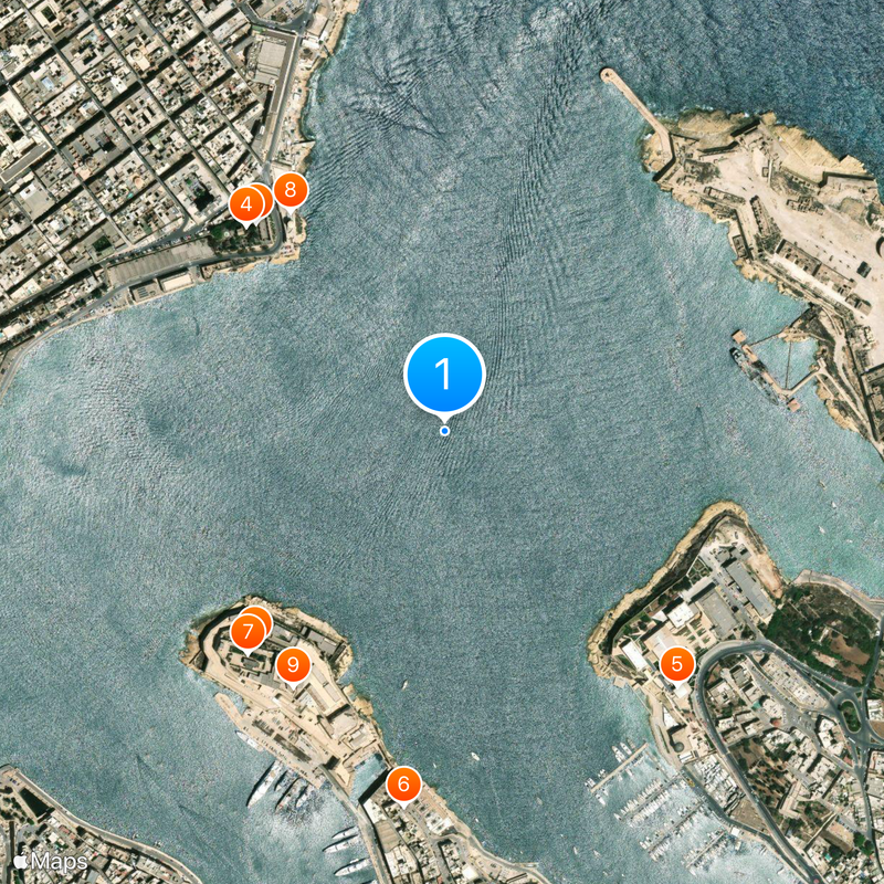 Grand Harbour Map