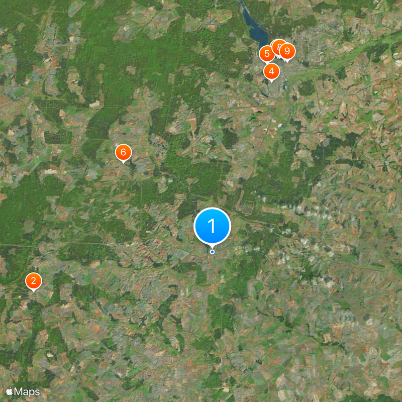 Ägerce Map