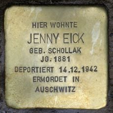 Stolperstein em memória de Jenny Eick