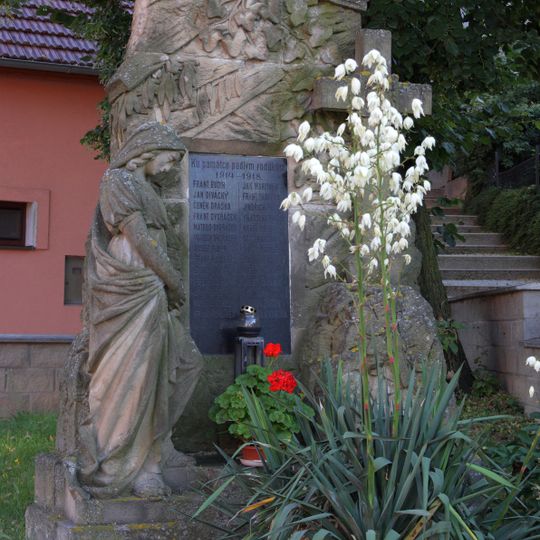 World War I memorial in Prace