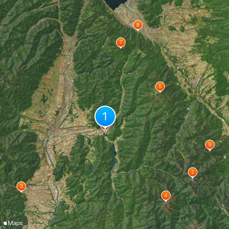 Château de Koenjo Carte