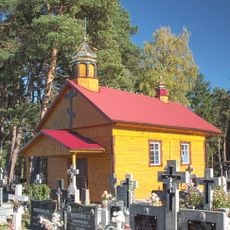 Cemetery Orthodox chapel in Żerczyce