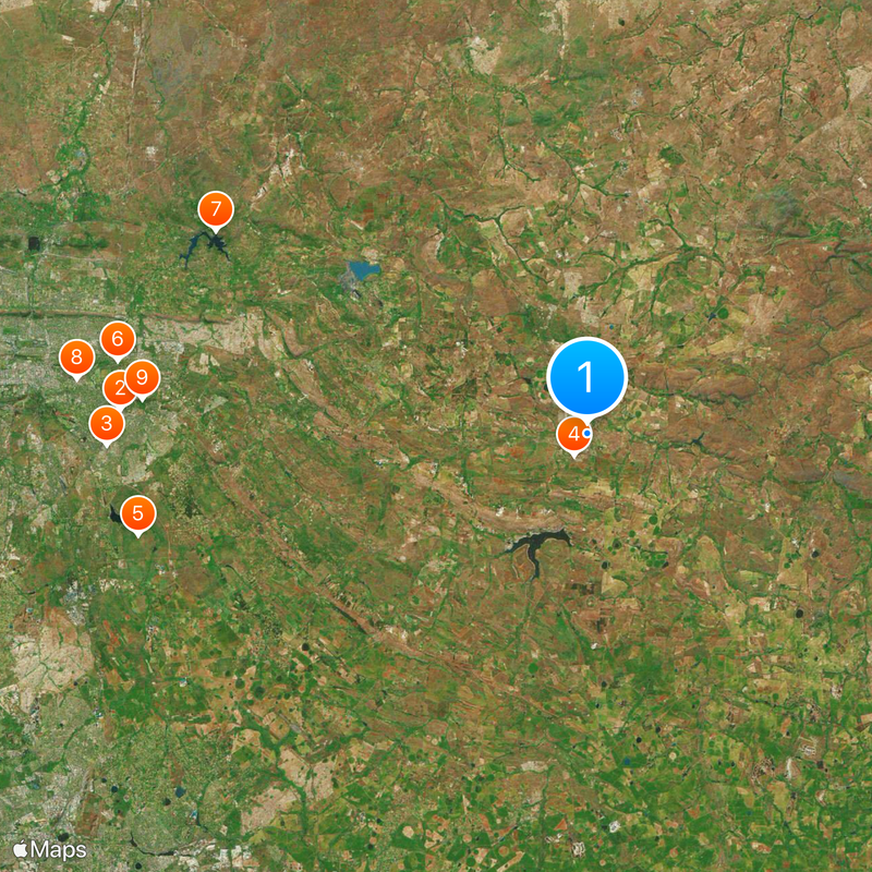 Bronkhorstspruit Mappa