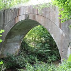 Most kolejowy na rz. Bielica