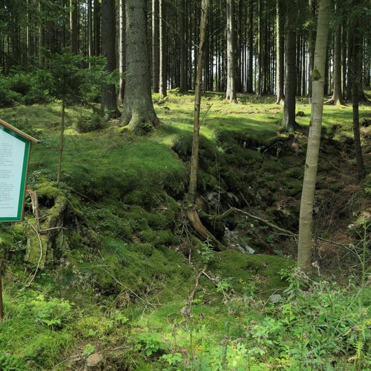 Aufgel. Wetzschieferbruch Bärenbrunn N von Lauenstein
