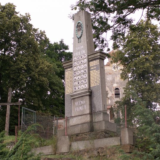 Památník obětem 1. sv. války ve Svojšicích