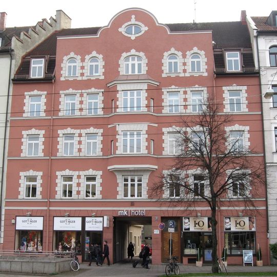 Baudenkmal D-1-62-000-1447 in München im Ortsteil München