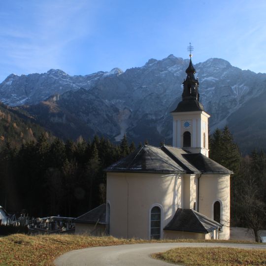 St. Oswald's Parish Church in Zgornje Jezersko