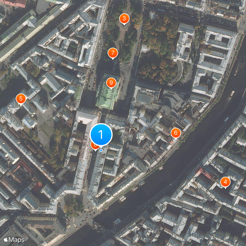 Vaganova Academy of Russian Ballet Map