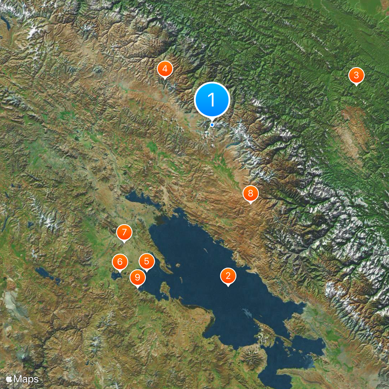 La Rinconada Map