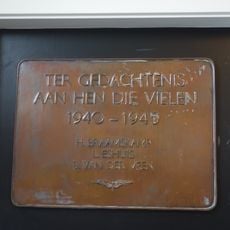 Plaquette in het NS-station