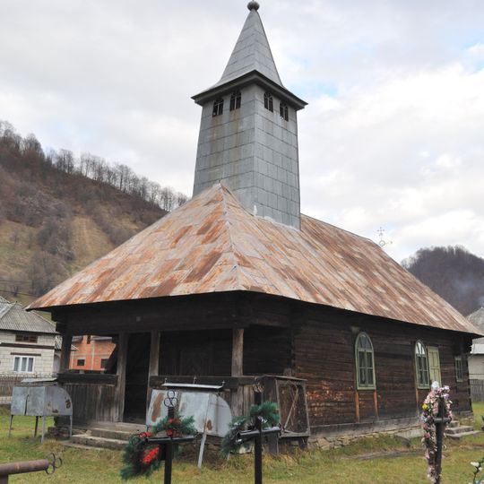 Wooden church in Ruscova-Oblaz