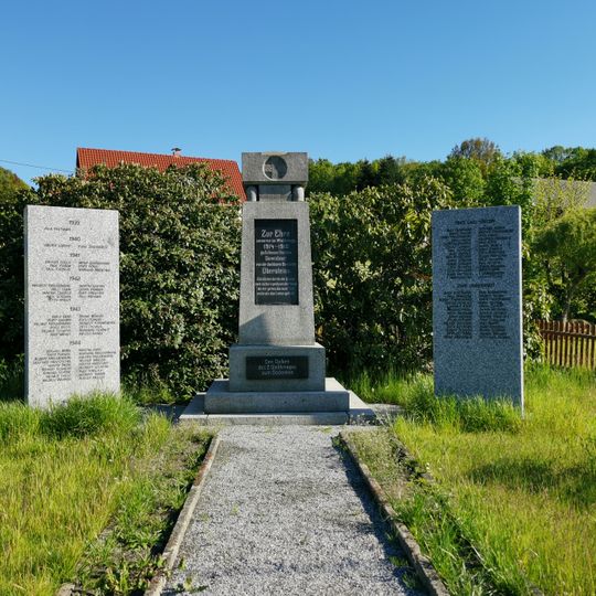 Denkmal für die Gefallenen des Ersten Weltkrieges Elstraer Straße 38
