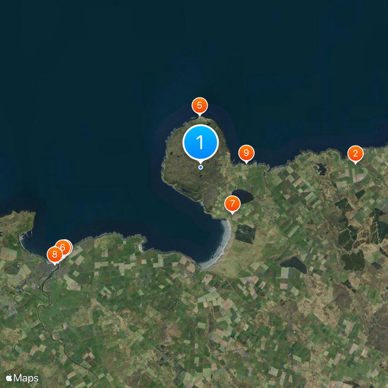Dunnet Head Map