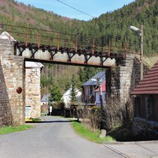 Železniční most v Krásném Jezu