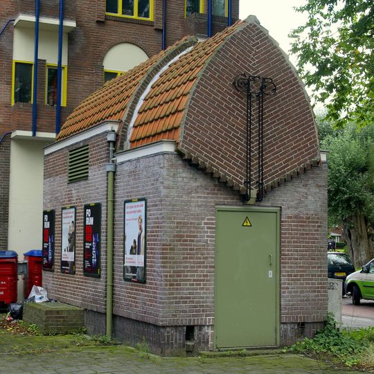 Transformatorhuisje Nieuwe Ebbingestraat