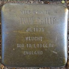 Stolperstein en memoria de Ivan Philip