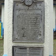 Diosdado P. Macapagal historical marker