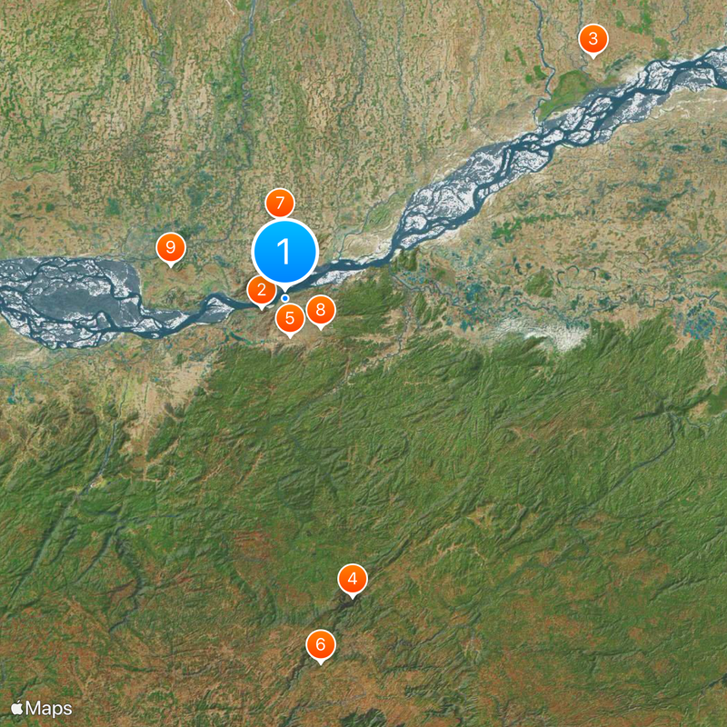 Guwahati railway station Map