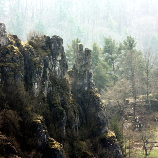 Kletterfelsen von Schönhofen