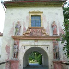 Gate tower of Schloss Stadl an der Raab