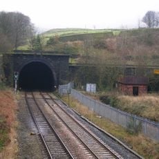 Railway tunnel portals MVL3/41, west end of Standedge Tunnel