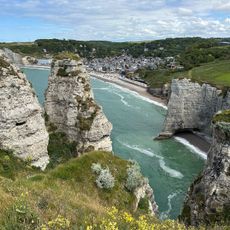 Falaises d'Etretat vues de la mer