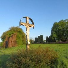 Kříž na okraji Zábřeha u hřbitova