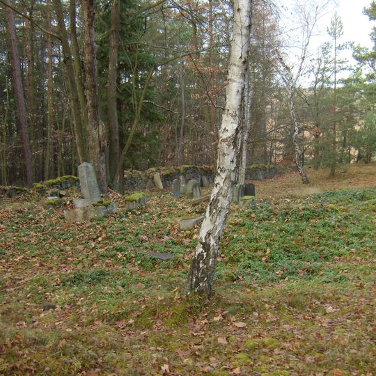 Jewish cemetery in Pňovany