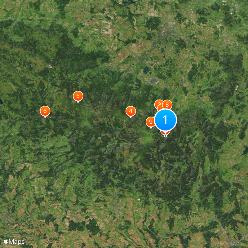 Krkonoše National Park Map