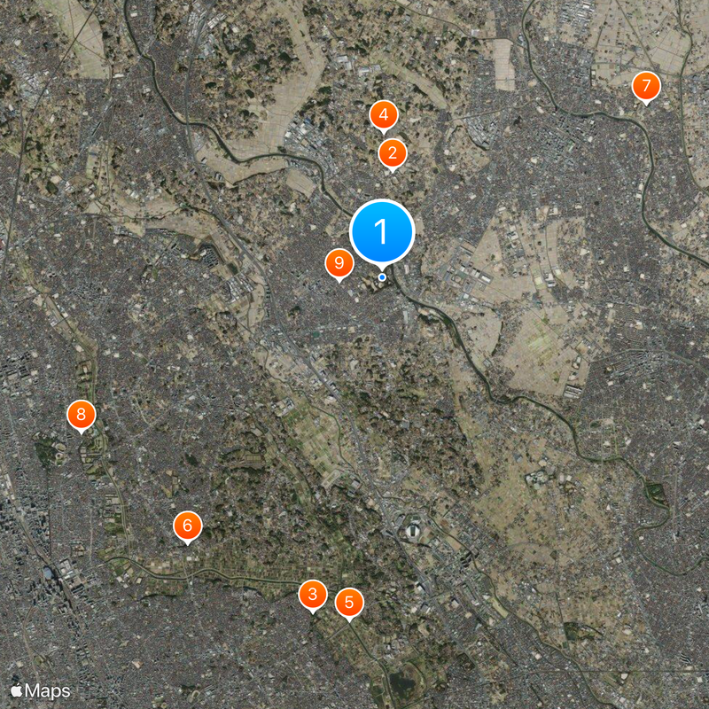 Iwatsuki Castle Mapa
